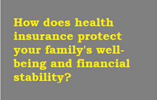 How does health insurance protect your family