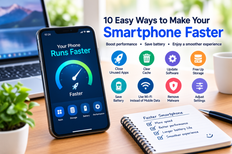 10 Easy Ways to Make Your Smartphone Faster