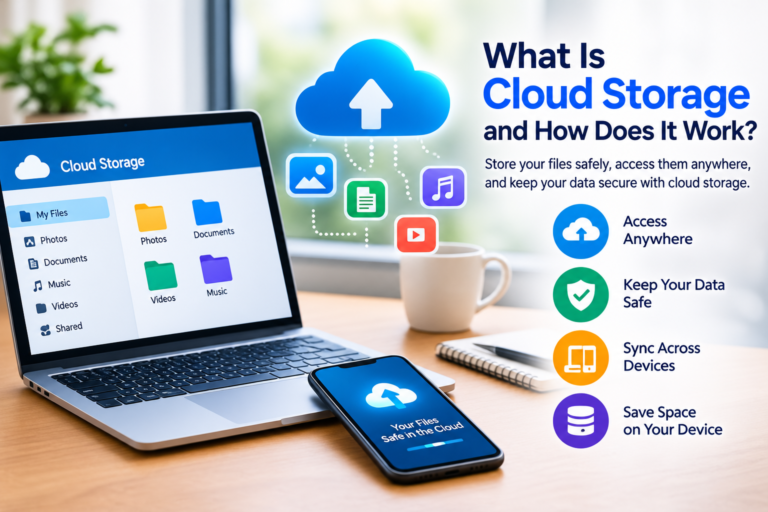 What Is Cloud Storage and How Does It Work? A Complete Beginner’s Guide