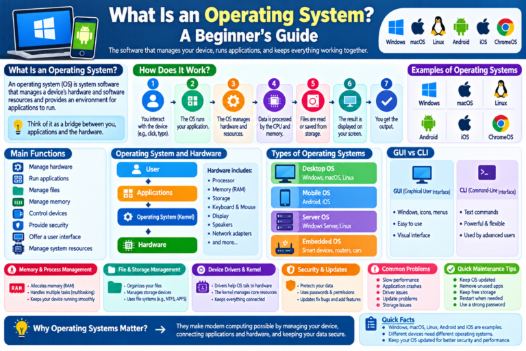 What Is an Operating System? A Beginner’s Guide