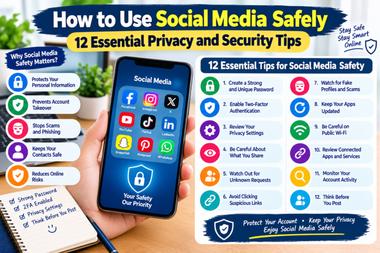 How to Use Social Media Safely: 12 Essential Privacy and Security Tips