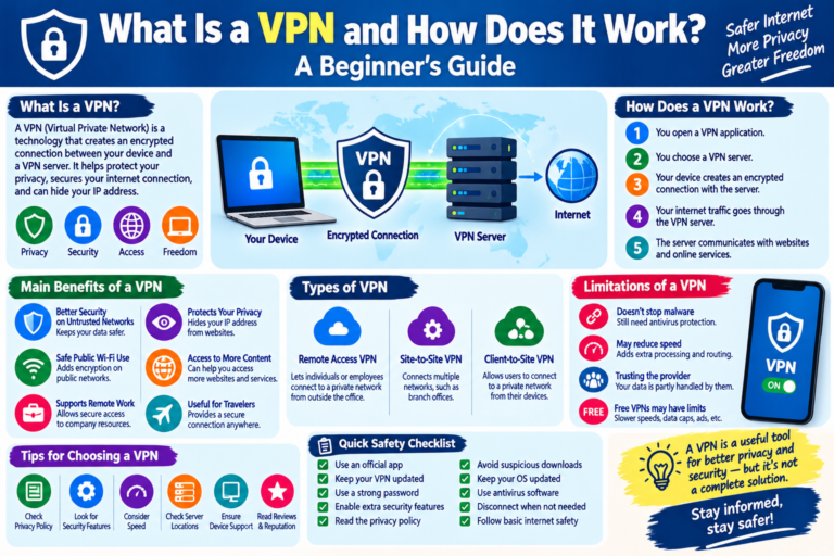 What Is a VPN and How Does It Work? A Beginner’s Guide