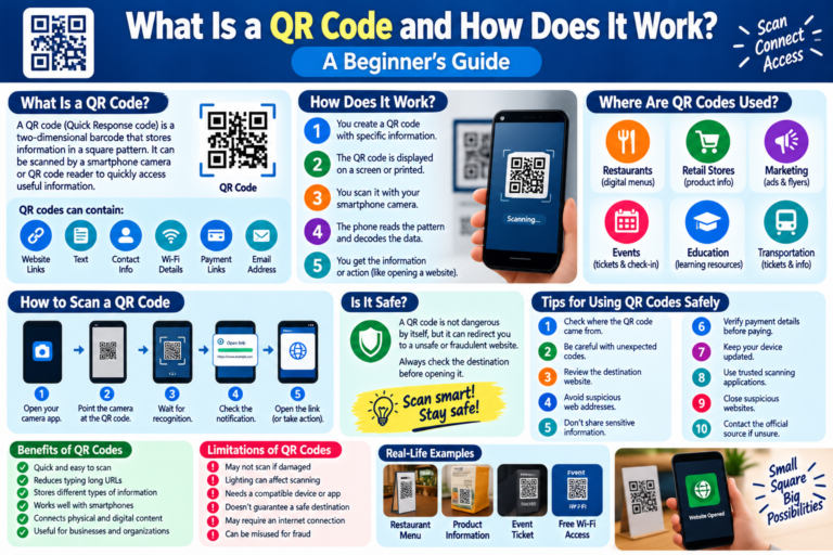 What Is a QR Code and How Does It Work? A Beginner’s Guide
