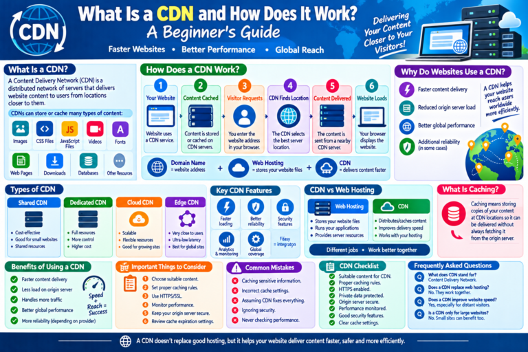 What Is a CDN and How Does It Work? A Beginner’s Guide