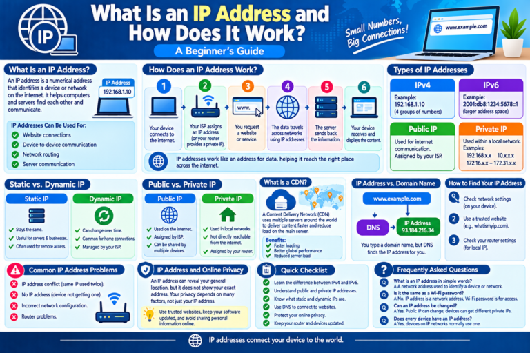 What Is an IP Address and How Does It Work? A Beginner’s Guide