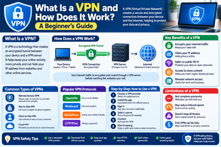 What Is a VPN and How Does It Work? A Beginner’s Guide
